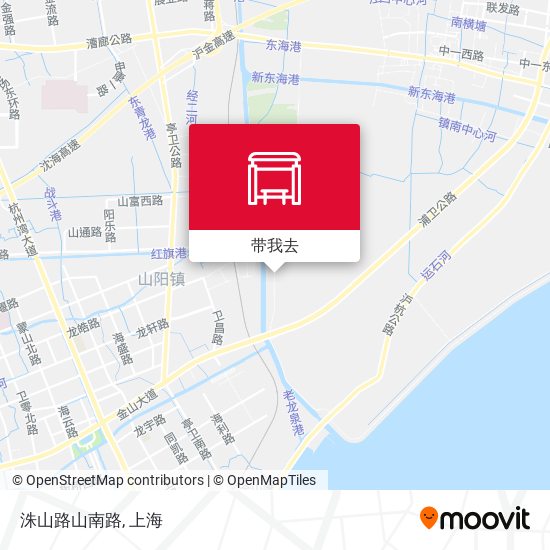 洙山路山南路地图