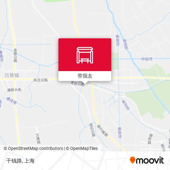 干钱路地图