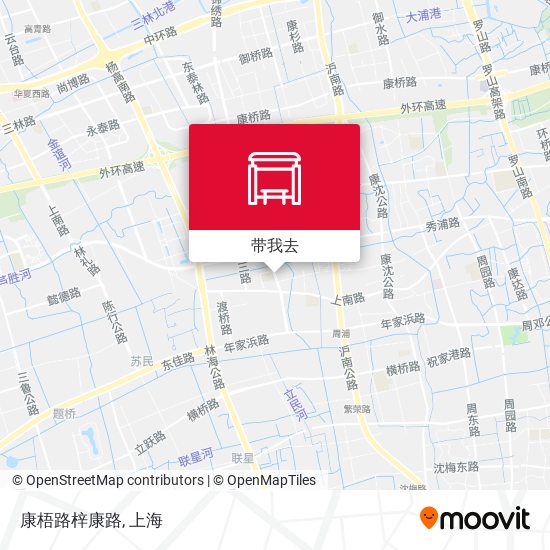 康梧路梓康路地图