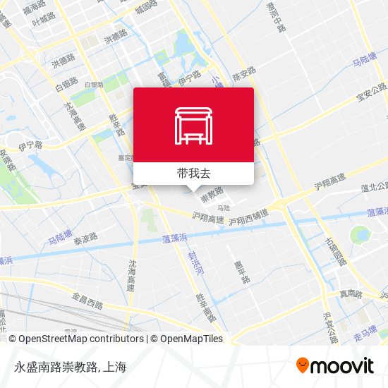 永盛南路崇教路地图