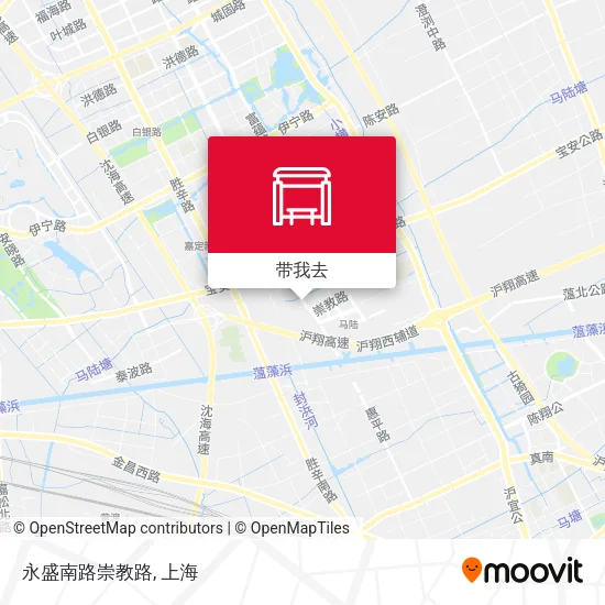 永盛南路崇教路地图