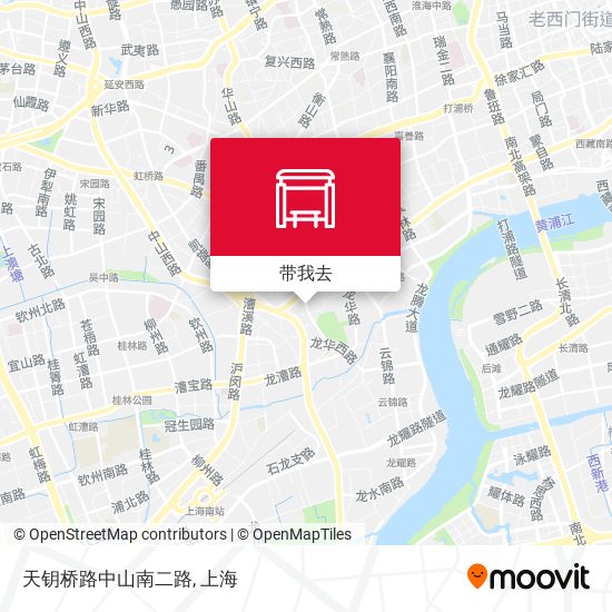 天钥桥路中山南二路地图