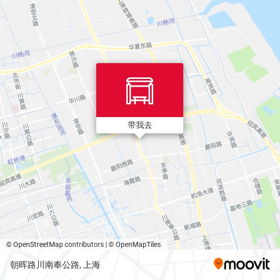 朝晖路川南奉公路地图