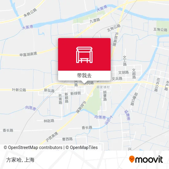 方家哈地图