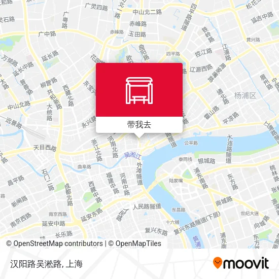 汉阳路吴淞路地图