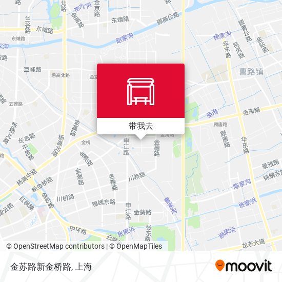 金苏路新金桥路地图