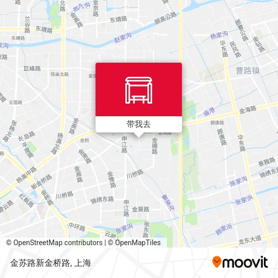 金苏路新金桥路地图