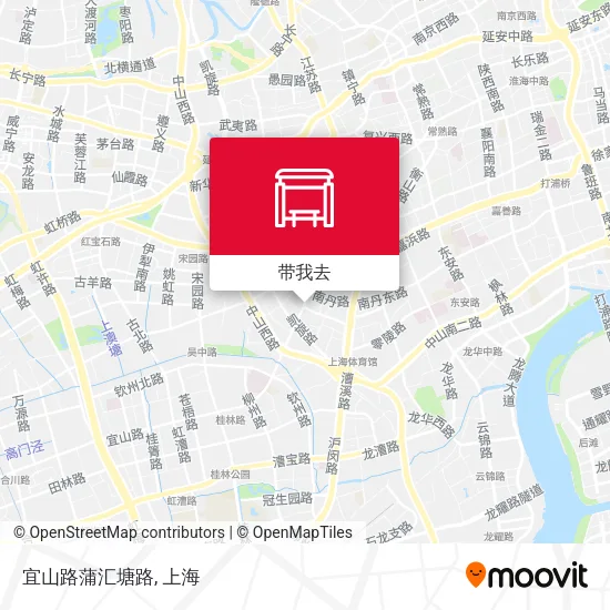宜山路蒲汇塘路地图
