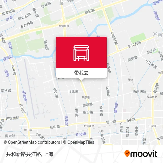 共和新路共江路地图