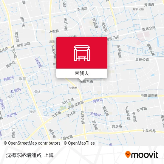 沈梅东路瑞浦路地图