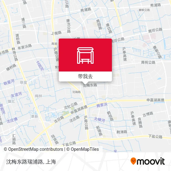 沈梅东路瑞浦路地图