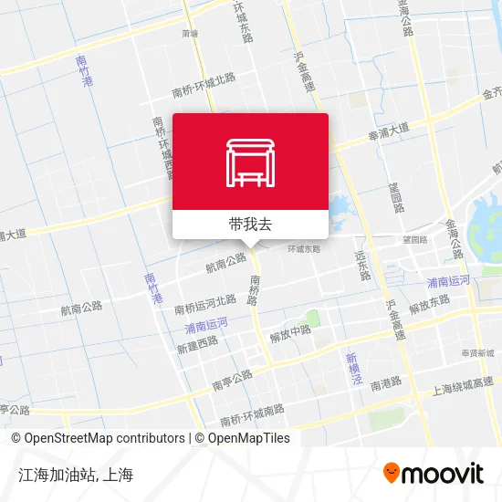 江海加油站地图