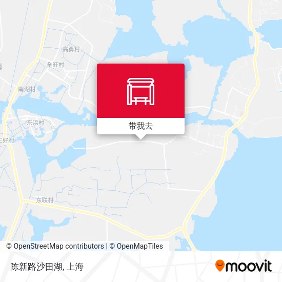 陈新路沙田湖地图