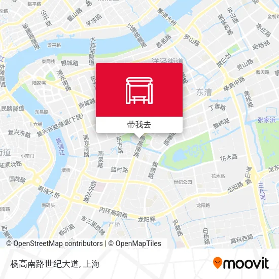 杨高南路世纪大道地图