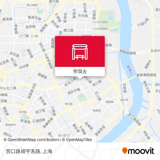 营口路靖宇东路地图