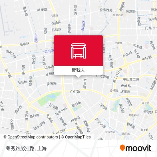 粤秀路彭江路地图