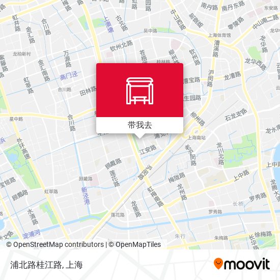 浦北路桂江路地图