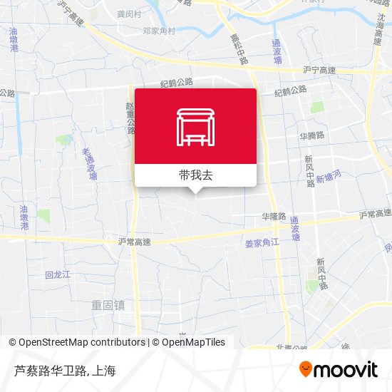 芦蔡路华卫路地图