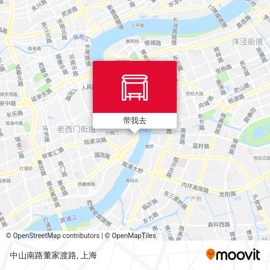 中山南路董家渡路地图