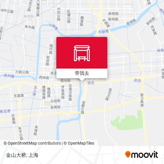 金山大桥地图