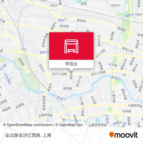 金运路金沙江西路地图