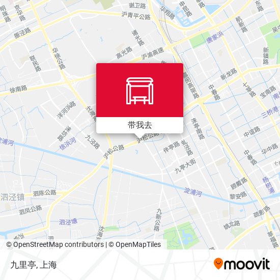 九里亭地图