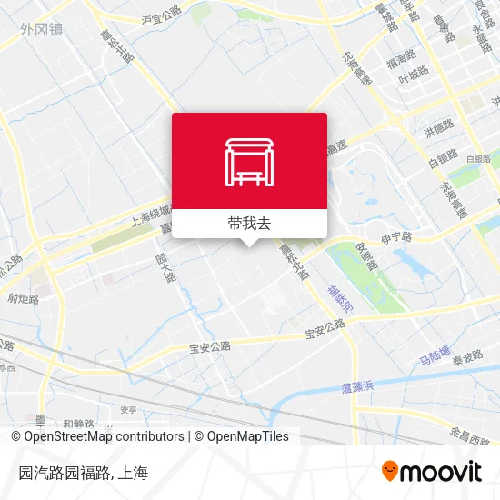 园汽路园福路地图