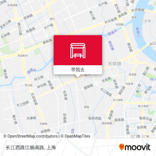 长江西路江杨南路地图