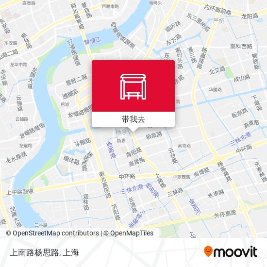 上南路杨思路地图