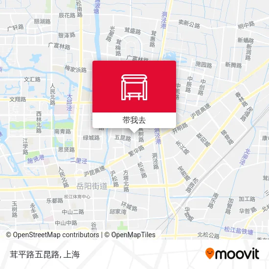茸平路五昆路地图