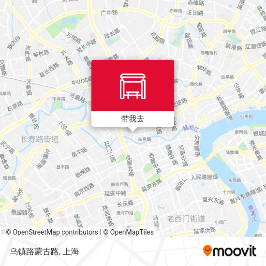 乌镇路蒙古路地图