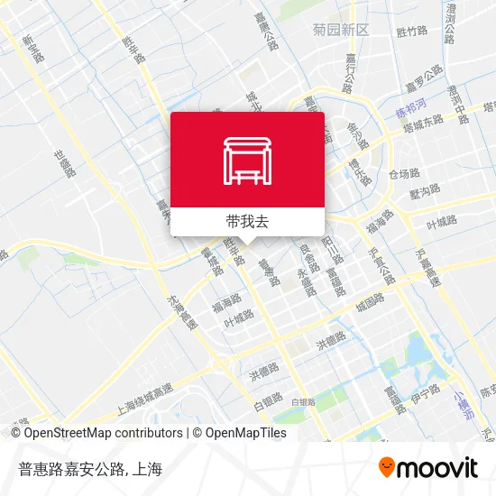 普惠路嘉安公路地图