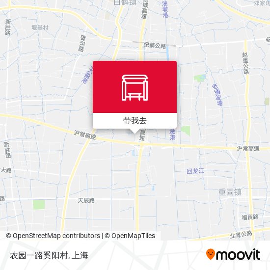 农园一路奚阳村地图