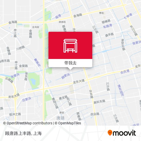 顾唐路上丰路地图
