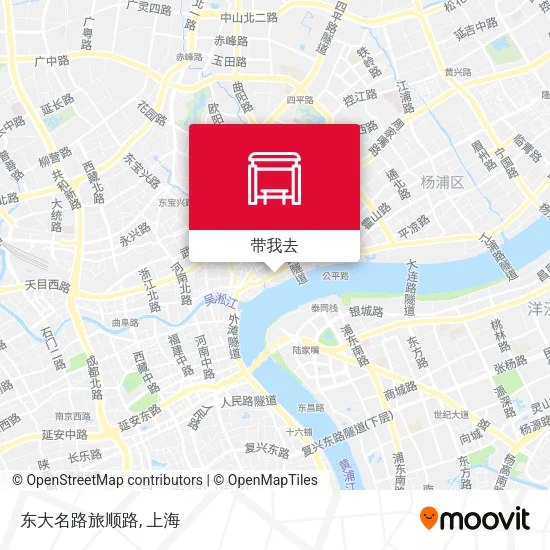 东大名路旅顺路地图