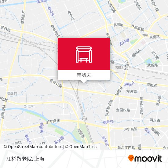 江桥敬老院地图