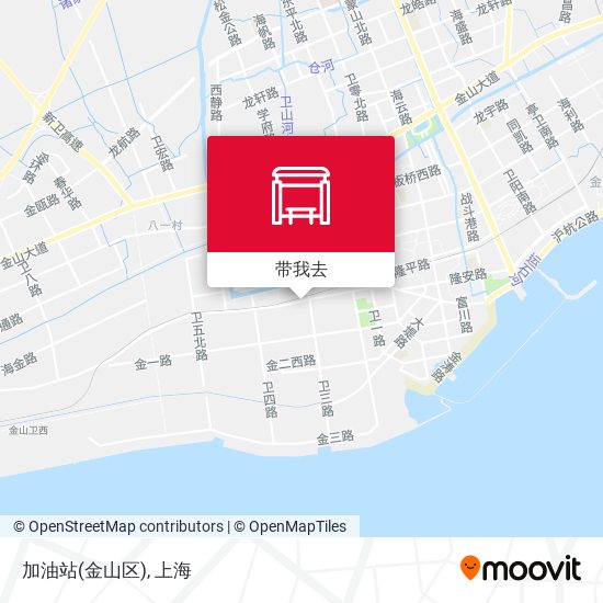 加油站(金山区)地图