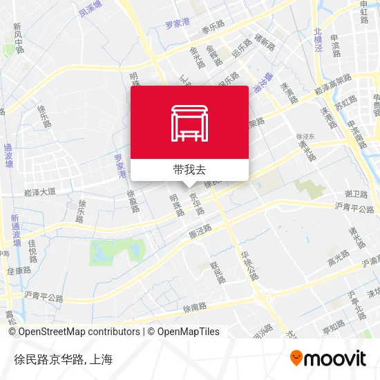 徐民路京华路地图
