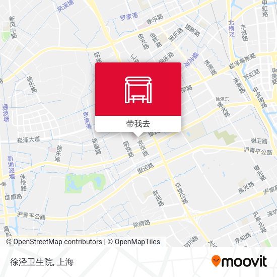 徐泾卫生院地图