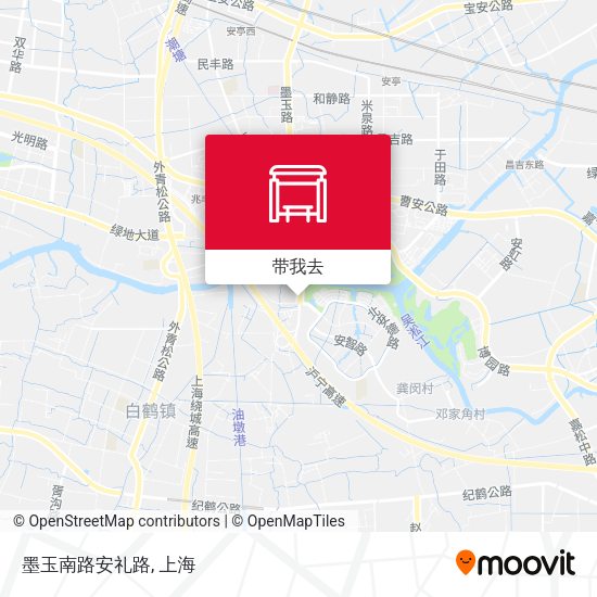 墨玉南路安礼路地图