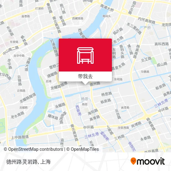 德州路灵岩路地图