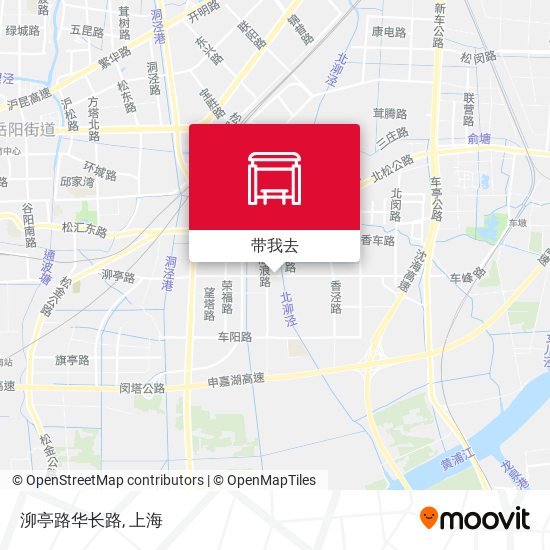 泖亭路华长路地图
