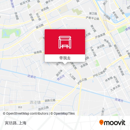 寅坊路地图