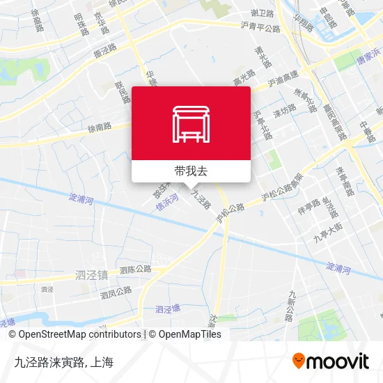九泾路涞寅路地图