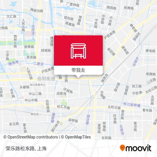 荣乐路松东路地图
