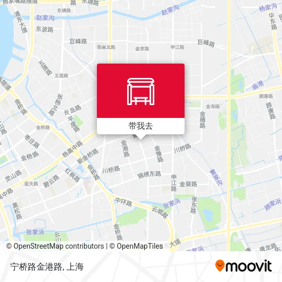 宁桥路金港路地图