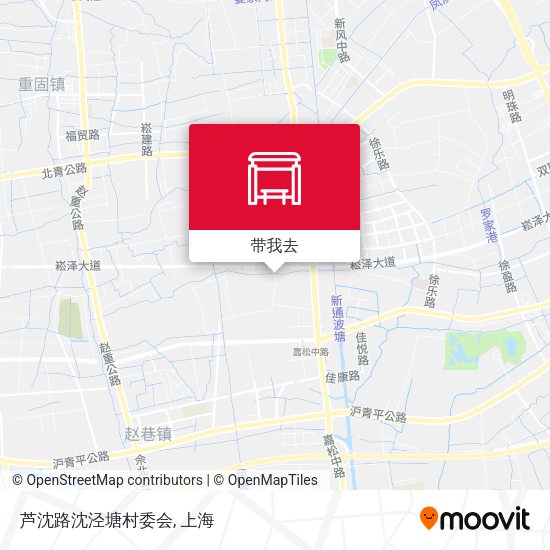 芦沈路沈泾塘村委会地图