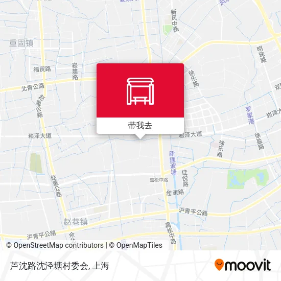 芦沈路沈泾塘村委会地图