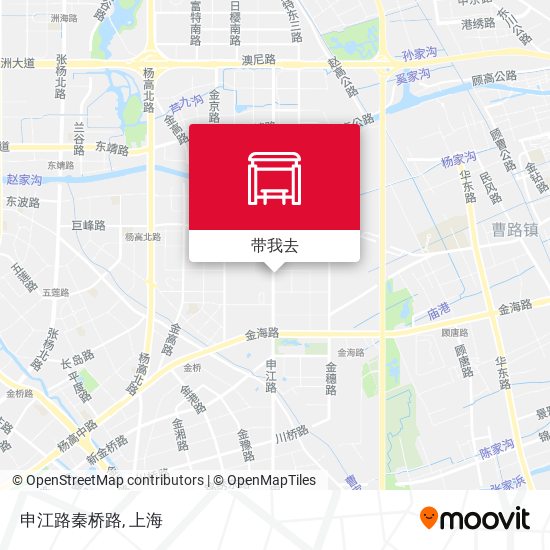 申江路秦桥路地图