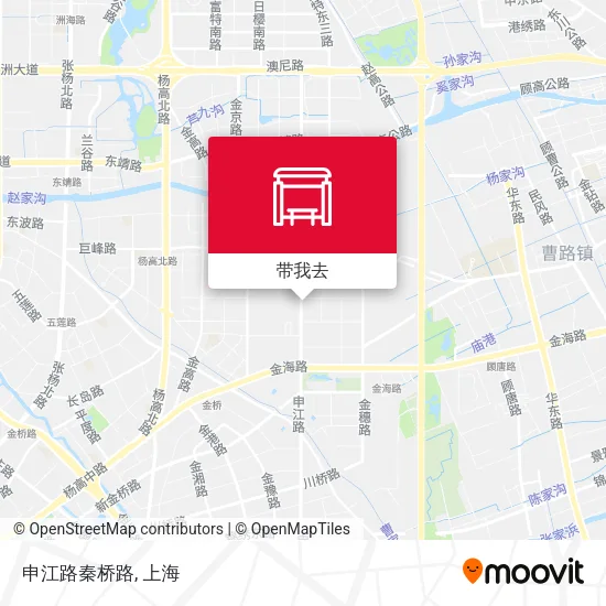 申江路秦桥路地图